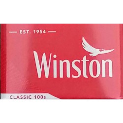 Kartonové balení cigarety s filtrem tvrdá krabička Winston Classic 100s kolek L 136 Kč 10x20 ks - 200 ks cigaret