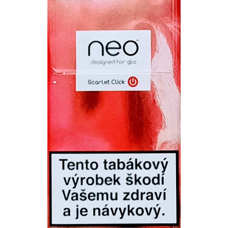 Scarlet click Neo designed for glo 6,8g/20ks 6,8g