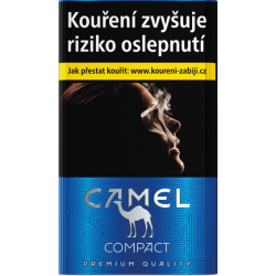 Kartonové balení tvrdá krabička cigarety s filtrem Camel Compact kolek Q 147 Kč 10x20k - 200 ks cigaret