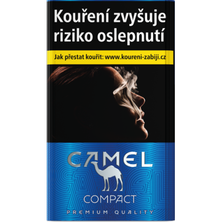 Kartonové balení tvrdá krabička cigarety s filtrem Camel Compact kolek Q 147 Kč 10x20k - 200 ks cigaret