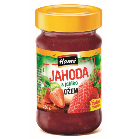 Jahoda & jablko džem Hamé 260 g